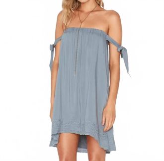 L*Space Sweet Dreams Mini Dress In Slated Glass