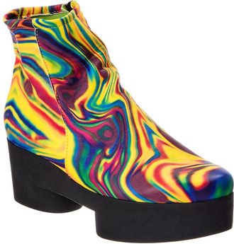 Arche Siluza Leather Platform Bootie