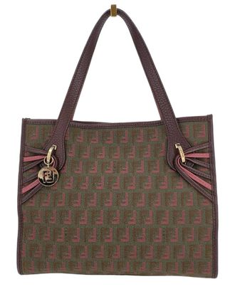 Fendi Fendi Multicolor Zucchino Canvas Tote (Authentic Pre-Loved)