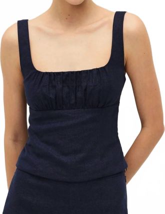 Elodie Dwyn Top In Navy