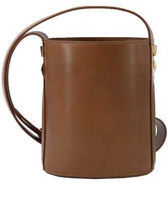 Gherardini Lisa Small Structured Brown Bucket Bag