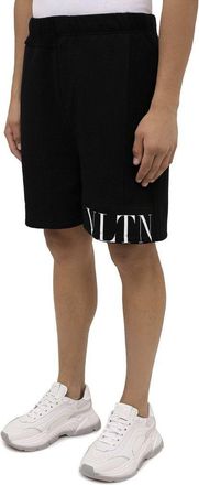 Valentino Mens Black Modal Shorts