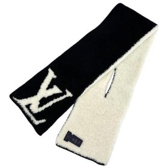 Louis Vuitton Pre-owned Scarves, unisex, Black, Size: ONE SIZE Pre-owned Vintage Shawl