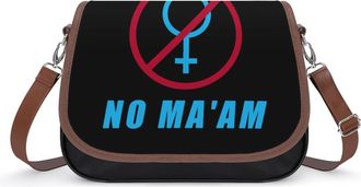 Generic NO MAAM Crossbody Bags for Women Shoulder Messenger Bag Purse Handbags