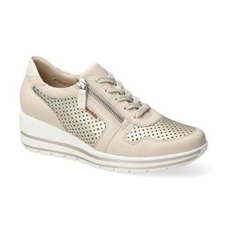 Mephisto Schoenen, Dames, Beige, 37 EU, Leer, Abby Perf