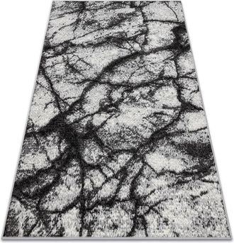 RugsX Rugsx - Carpet bcf Morad marmur marble - grey grey 300x400 cm