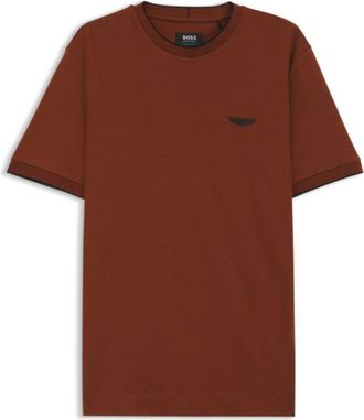 BOSS x ASTON MARTIN T-shirt in mercerized cotton