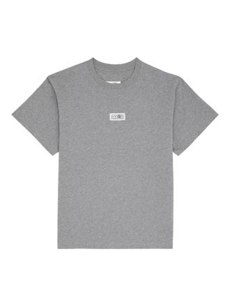 Maison Margiela Camiseta de algod&oacute;n con logo de Mm6 Maison Margiela
