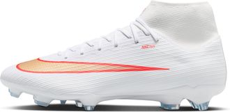 Nike Mens Mercurial Superfly 11 Academy Multi-Ground High-Top Soccer Cleats in White | IO1485-100