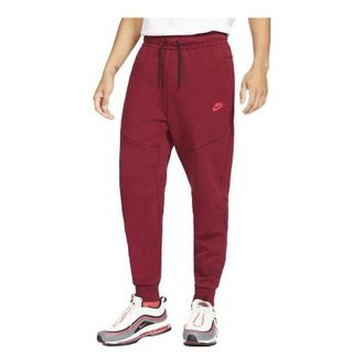 Nike Sportswear Tech Fleece Sweatpants Team Red Dark Maroon CU4495-677