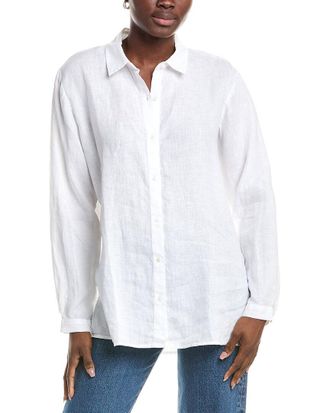 Eileen Fisher Eileen Fisher Classic Collar Linen Shirt