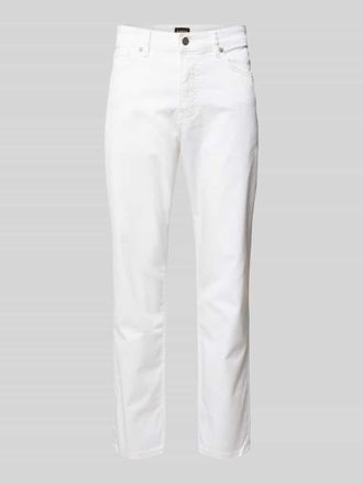 Boss Orange by Hugo Boss BOSS Orange Regular Fit Jeans aus Baumwoll-Mix Modell MAINE in Weiss, Gr&ouml;&szlig;e 30/32