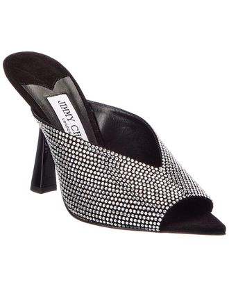 Jimmy Choo London Maryanne 100 Suede Sandal