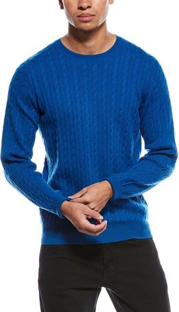 Brodie Twist Cable Wool & Cashmere-Blend Crewneck Sweater