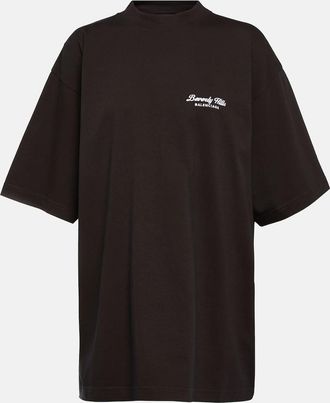 Balenciaga Printed cotton jersey T-shirt