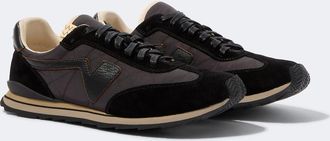 Visvim FKT Runner suede-trimmed sneakers