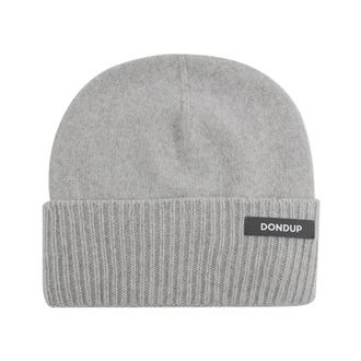 Dondup Cappello in Cashmere - - Accessories - Uomo - Grigio - ONE SIZE