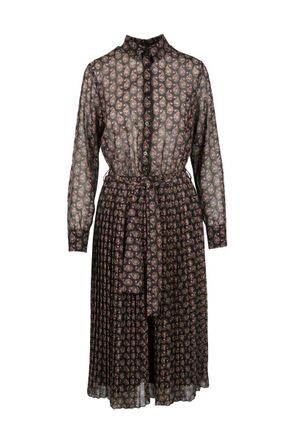 Think Black Polyester Dress