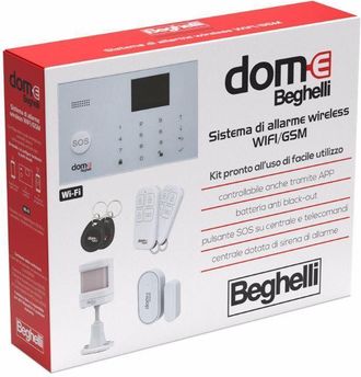 Beghelli Dom-e Wi-fi / Gsm Kit De Alarma - 60103