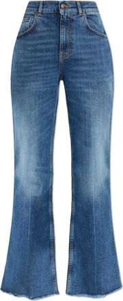 Tory Burch Flared Jeans - Dames - Flared Jeans - Blauw - W30 - Katoen - Jeans