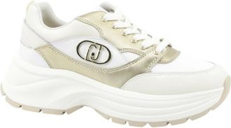 Liu Jo Eva 06 - Dames - Sneakers - Beige - 40 EU - Leer - Schoenen