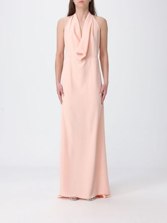 H Couture Crepe Long Dress