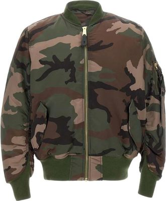 Alpha Industries Hombre, Chaquetas, Verde, Talla: M
