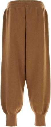 Ami Merino Wool Joggers - Camel