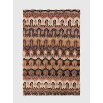 Missoni Stole In Lam&eacute; Viscose With Arabesque Motif in Gold& Beige at Nordstrom