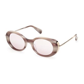 Max Mara MM0080 60G Beige Horn/Brown Mirror