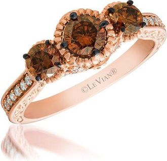 Le Vian 14K Rose Gold 1.09 Ct. Tw. Diamond Ring