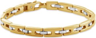 Pompeii3 Mens Link 14k Gold (45gram) or Platinum (73gram) 7mm Bracelet 8.5