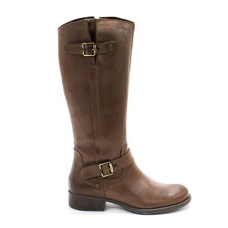 Eric Michael Womens Montana Knee-High Leather Boot In Brown
