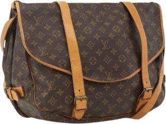 Louis Vuitton Pre-owned Cross Body Bags, female, Brown, Size: ONE SIZE Pre-owned Shoulder Bag