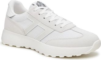 Le TIGRE Womens Le Tigre Baxter Sneaker Bright White Lace Up Lifestyle Shoes HAWK3089