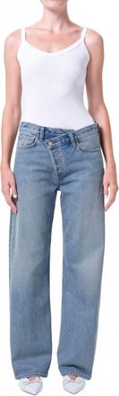 A Gold E Arc Criss Cross Relaxed Straight Jeans In Conclusion