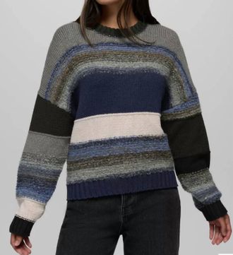 Prana Fire Lodge Sweater In Capulet Blue
