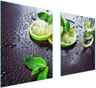 OEM Placa Protectora De Vidrio Para Estufa 85x52 Lim&oacute;n