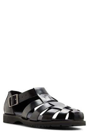 G.H. Bass & Co. Reed Fisherman Sandal in Black at Nordstrom, Size 10.5