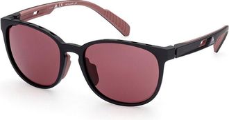 Adidas Sport SP0036 02S Mens Sunglasses Black Size 56