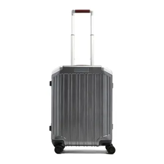 Piquadro Hardside Cabin Koffer met Vingerafdrukslot - unisex - Koffers - Grijs - Maat: ONE Size Katoen