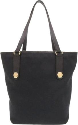 Gucci Pre-owned Tote Bags, female, Black, Size: ONE SIZE Pre-owned Tote bag