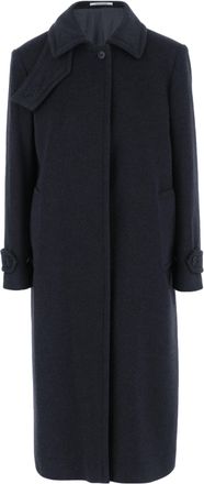 Tagliatore Ultramarine Blue Cashmere Coat