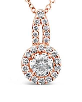 Le Vian 14K Strawberry Gold 0.83 Ct. Tw. Diamond Pendant Necklace