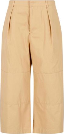 Loewe Pantaloni Crop In Cotone