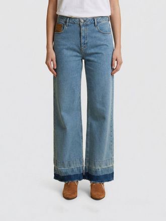 La Martina Wide Leg Jeans in Stretch Denim