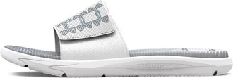 Under Armour Mercenary Slide White Halo Grey 3025851-100
