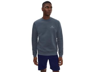 Arc'teryx Emblem Fleece Crew Mens Clothing Dark Stratus : 2XL, Polyester/Cotton