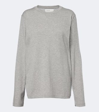 Extreme Cashmere N&deg;500 Jones cotton and cashmere top