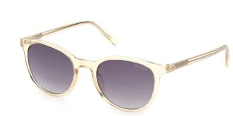 Guess Smoke Mirror Oval Mens Sunglasses GU00118 39C 51